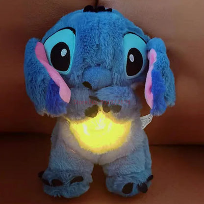 Pluszowy Stitch z muzyką, światłem i oddechem
