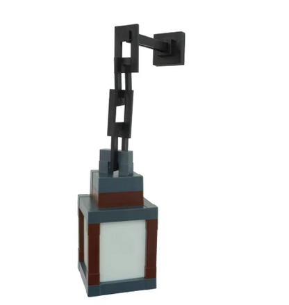 Lampa do gier Mine WORLD, świecąca latarnia