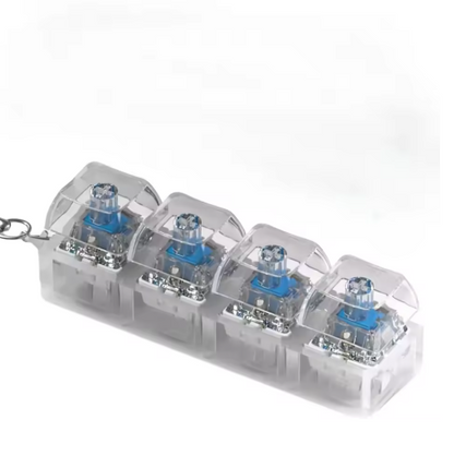 Przycisk Keycap Fidget Brelok 4-klawiszowy Klawiatura