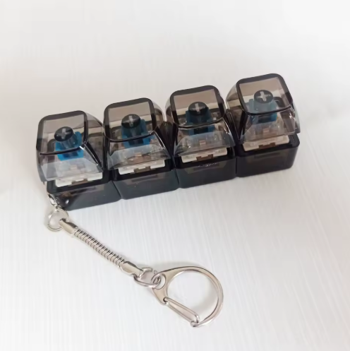 Przycisk Keycap Fidget Brelok 4-klawiszowy Klawiatura